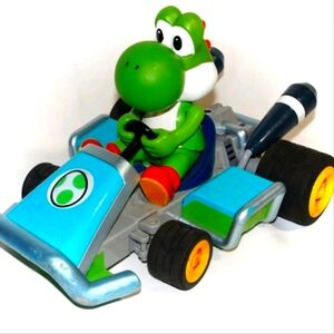 Yoshi Mario Kart 1:26 • RC Car 2013 Nintendo Carrera No Remote/Charger Powers On